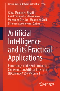 Enlarge image Cover: Artificial Intelligence and its Practical Applications - Springer