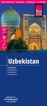 Cover: Reise Know-How Landkarte Usbekistan / Uzbekistan (1:1.000.000) - Reise Know-How Verlag Peter Rump GmbH