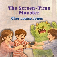 Enlarge image Cover: The Screen-Time Monster - Feisty Scholar Publications