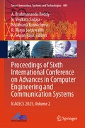 Cover: Proceedings of Sixth International Conference on Advances in Computer Engineering and Communication Systems - Springer