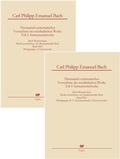 Cover: Bach-Repertorium Band III.1: Carl Philipp Emanuel Bach - Carus-Verlag