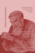 Cover: Adalbert Bezzenberger als Sprachwissenschaftler und Wegbereiter der Baltistik - Baar-Verlag