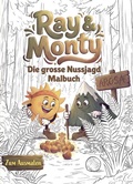 Cover: Ray & Monty: Die grosse Nussjagd - Malbuch - 1800m Club
