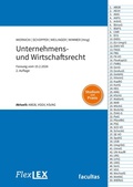 Cover: FlexLex Unternehmens- und Wirtschaftsrecht - Facultas / FlexLEX