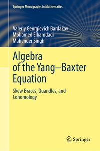 Enlarge image Cover: Algebra of the Yang-Baxter Equation - Springer