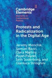 Enlarge image Cover: Protests and Radicalization in the Digital Age - Cambridge University Press