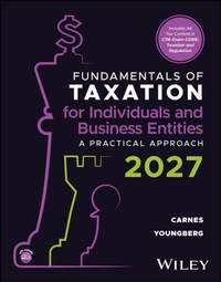 Enlarge image Cover: Fundamentals of Taxation for Individuals and Business Entities, with eBook Access Code - Wiley