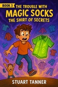 Cover: The Shirt of Secrets (The Trouble With Magic Socks, #3) - Stuart Tanner