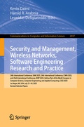 Cover: Security and Management, Wireless Networks, Software Engineering Research and Practice - Springer