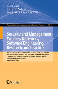 Enlarge image Cover: Security and Management, Wireless Networks, Software Engineering Research and Practice - Springer