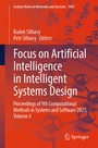 Cover: Focus on Artificial Intelligence in Intelligent Systems Design - Springer