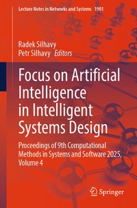 Enlarge image Cover: Focus on Artificial Intelligence in Intelligent Systems Design - Springer