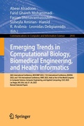 Cover: Emerging Trends in Computational Biology, Biomedical Engineering, and Health Informatics - Springer
