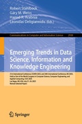 Cover: Emerging Trends in Data Science, Information and Knowledge Engineering - Springer