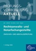 Cover: Pr&uuml;fungsvorbereitung aktuell - Rechtsanwalts- und Notarfachangestellte - Europa-Lehrmittel