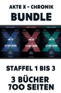Cover: Die Akte X-Chronik - Das Bundle mit Band 1 bis 3 - In Farbe und Bunt Verlag