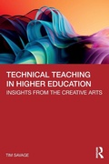 Cover: Technical Teaching in Higher Education - Routledge