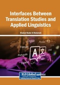 Cover: Interfaces Between Translation Studies and Applied Linguistics - Igi Global Scientific Publishing