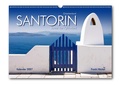 Cover: Griechenland - Santorin (Wandkalender 2027, A3) - Pixel-B&uuml;ro. Melle