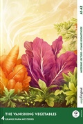 Cover: The Vanishing Vegetables - Englische Krimi-Lekt&uuml;re A1-A2 (+ Audio-Online) - EasyOriginal Verlag