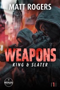 Cover: Weapons. Zwei M&auml;nner gegen ein System - explosiv, hart und gnadenlos. - Ronin-H&ouml;rverlag, ein Imprint von Omondi GmbH