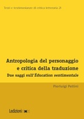 Cover: Antropologia del personaggio e critica della traduzione - Ledizioni