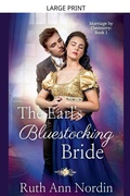 Cover: The Earl's Bluestocking Bride - Marriage by Chemistry Series