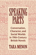 Cover: Speaking Parts - Princeton University Press