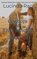 Cover: Cowboys of River Junction Books 1-4 - Lucinda Race