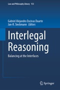 Cover: Interlegal Reasoning - Springer