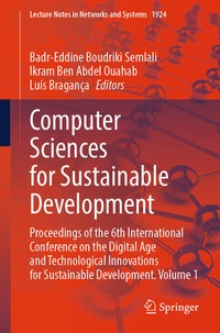 Enlarge image Cover: Computer Sciences for Sustainable Development - Springer