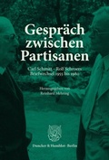Cover: Gespr&auml;ch zwischen Partisanen - Duncker & Humblot