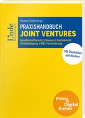Cover: Praxishandbuch Joint Ventures (Kombi Print&digital) - Linde