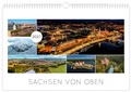 Cover: Kalender Sachsen von oben 2027 - Luftaufnahmen - K4Verlag