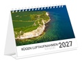 Cover: Kalender R&uuml;gen Luftaufnahmen kompakt 2027 - K4Verlag