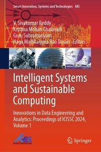 Enlarge image Cover: Intelligent Systems and Sustainable Computing - Springer