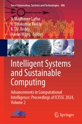 Cover: Intelligent Systems and Sustainable Computing - Springer