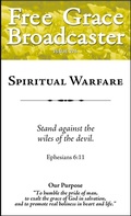 Cover: Spiritual Warfare (Free Grace Broadcaster, #275) - Chapel Library