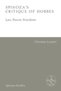 Cover: Spinoza's Critique of Hobbes - Edinburgh University Press