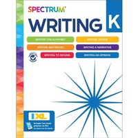 Enlarge image Cover: Spectrum Writing Workbook, Grade K - Spectrum