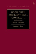 Cover: Good Faith and Relational Contracts, Volume 2 - Hart Publishing