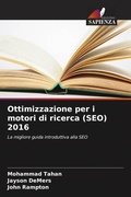 Cover: Ottimizzazione per i motori di ricerca (SEO) 2016 - Edizioni Sapienza