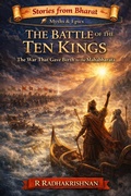 Cover: The Battle of the Ten Kings: The War That Gave Birth to the Mahabharata (Stories from Bharat, #2) - Radhakrishnan R