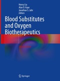 Cover: Blood Substitutes and Oxygen Biotherapeutics - Springer