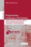 Cover: Programming Languages and Systems - Springer