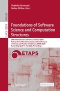 Cover: Foundations of Software Science and Computation Structures - Springer