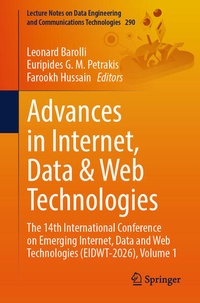 Enlarge image Cover: Advances in Internet, Data & Web Technologies - Springer