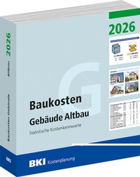 Bild vergrößern Bild: BKI Baukosten Gebäude Altbau 2026 - Rudolf Müller Verlag