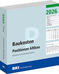 Bild vergrößern Bild: BKI Baukosten Positionen Altbau 2026 - Rudolf Müller Verlag