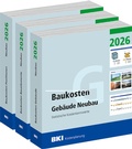 Bild: BKI Baukosten Geb&auml;ude + Positionen + Bauelemente Neubau 2026 - Kombi Teil 1-3 - Rudolf M&uuml;ller Verlag